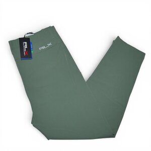 Ralph Lauren RLX Men's Slim Fit Pants Sage Green Size 34x32 Water Resistant NWT